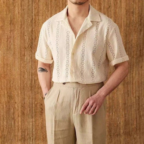 Santiago Knit Cotton Shirt