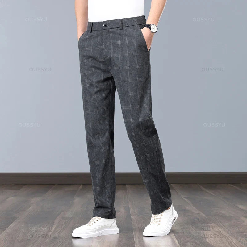 Classic Plaid Pants