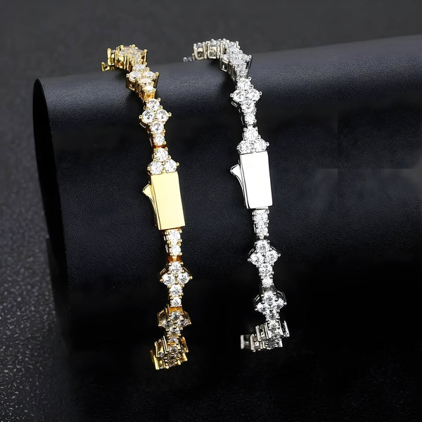 Diamond Petal Bracelet