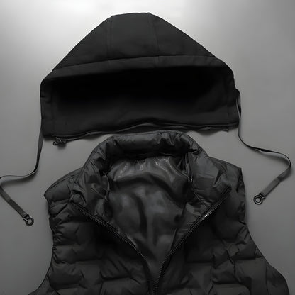 Thermo-Grid Hooded Vest