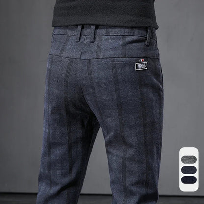 Plaid Casual Pants
